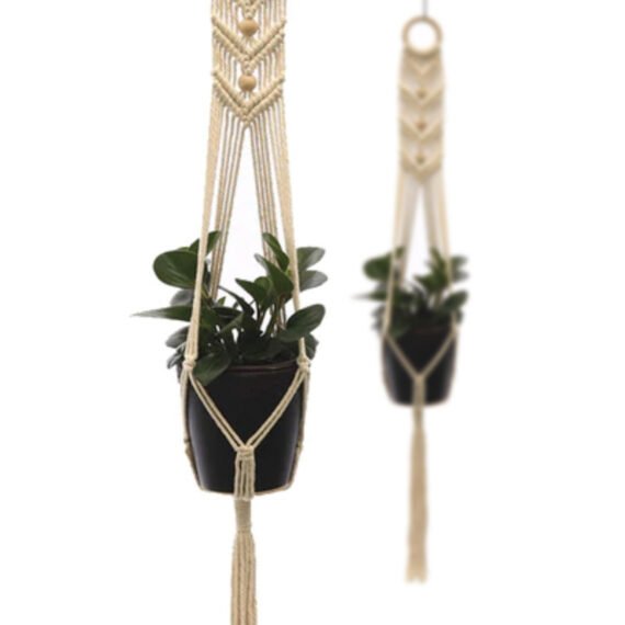 Macrame planthanger naturel